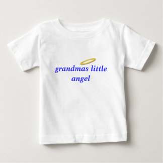 Camiseta De Bebé abuelas poco ángel