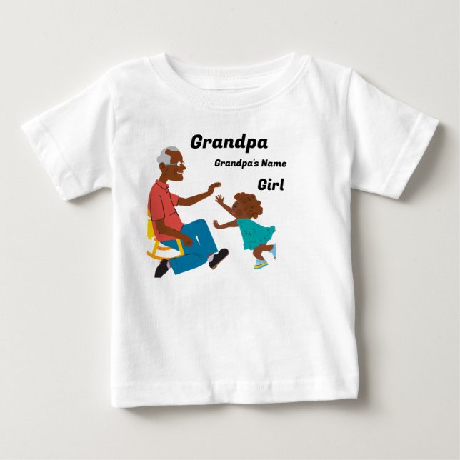 Camiseta De Bebé Abuelo 2 (Anverso)