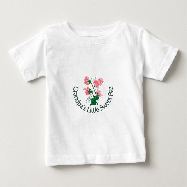 Camiseta De Bebé Abuelos poco guisante de olor (Anverso)
