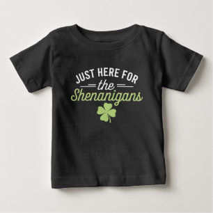 Camiseta De Bebé Acá para el Día de San Patricio