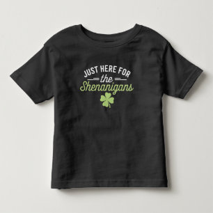 Camiseta De Bebé Acá para el Día de San Patricio