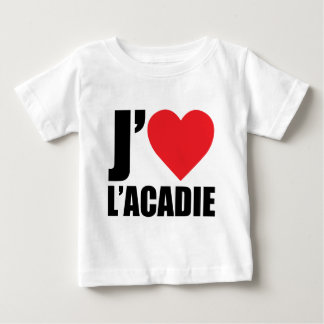 Camiseta De Bebé Acadie de J'aimeL