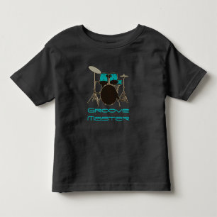Camiseta De Bebé Acanale los tambores del ~ del batería y la