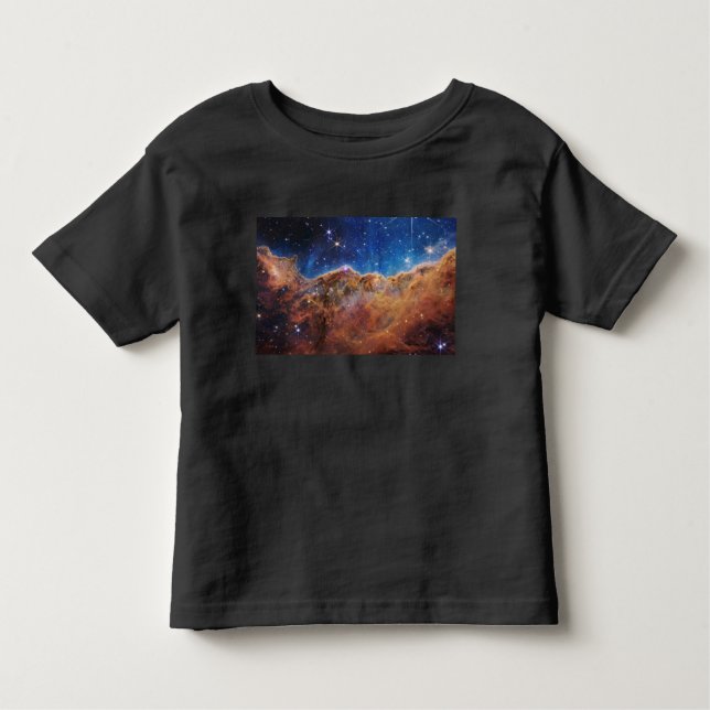 Camiseta De Bebé Acantilados cósmicos Telescopio web Carina Nebula  (Anverso)