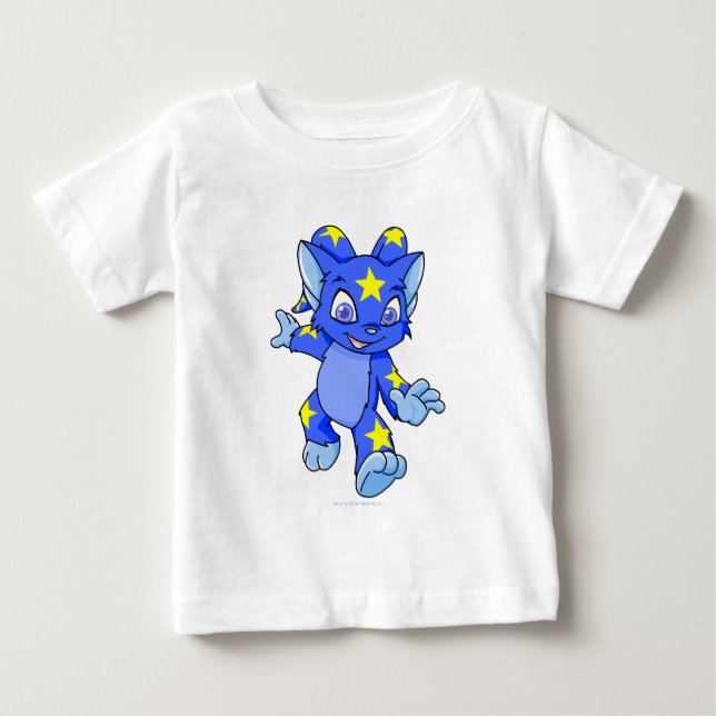 Camiseta De Bebé Acara estrellado emocionado (Anverso)