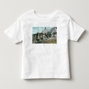 Camiseta De Bebé Acarreo del agua con DogsNome, AK