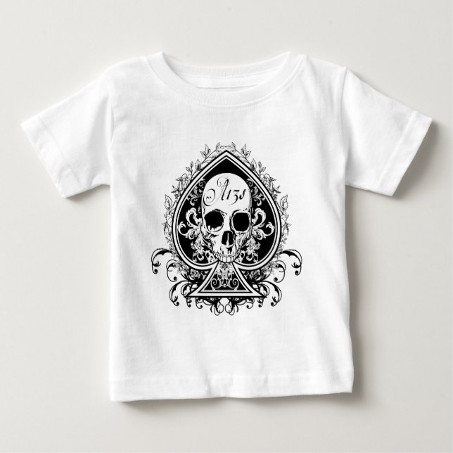 Camiseta De Bebé Ace Skull (Anverso)