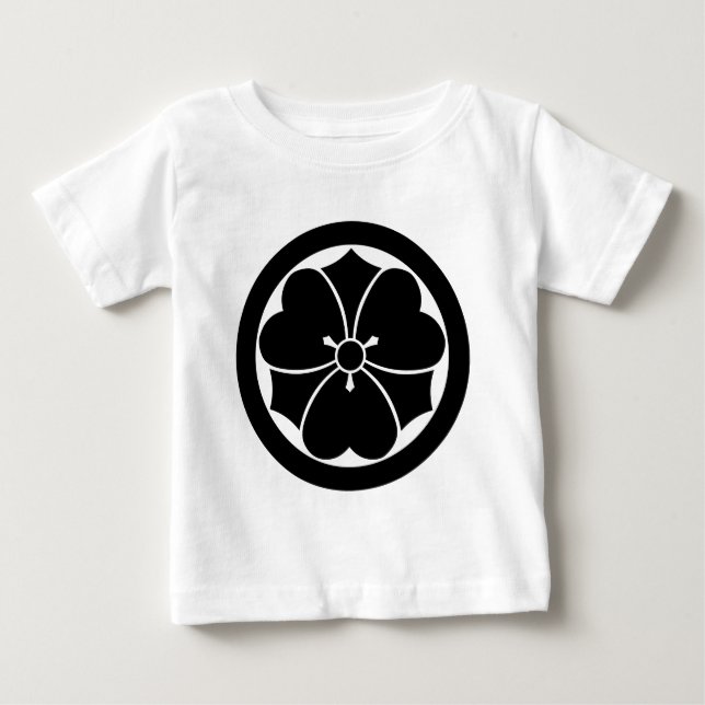 Camiseta De Bebé Acederilla con espadas en círculo (Anverso)