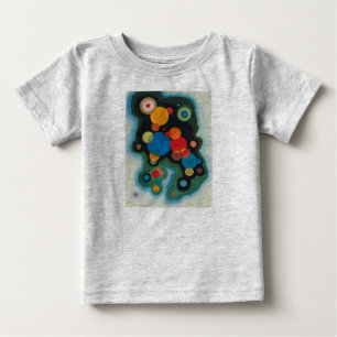 Camiseta De Bebé Aceite abstracto de impulso profundo en canvas Kan