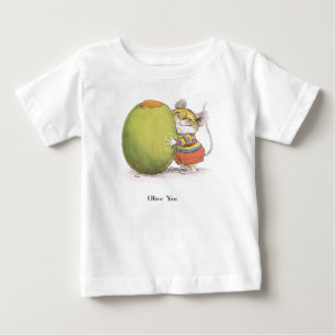 Camiseta De Bebé Aceituna usted camiseta del bebé