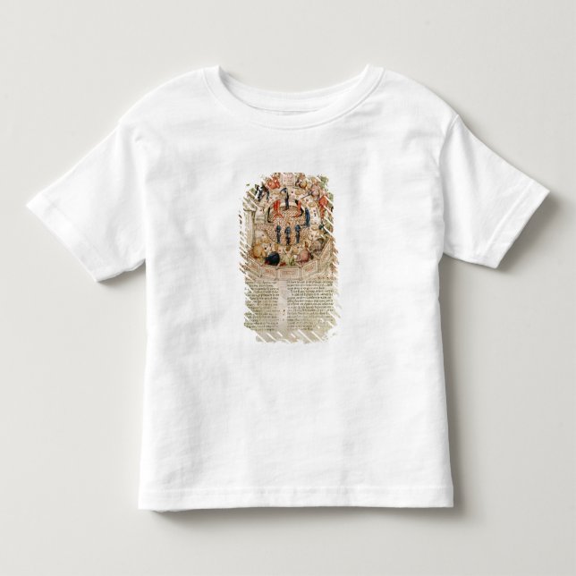 Camiseta De Bebé Acogen con satisfacción sir Galahad a la mesa (Anverso)