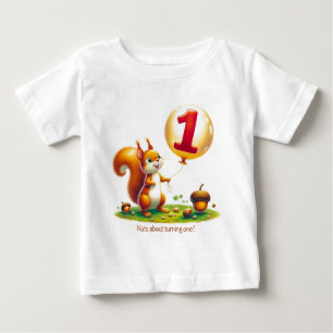 Camiseta De Bebé Acorn Adventures: ¡Celebrando el grande!