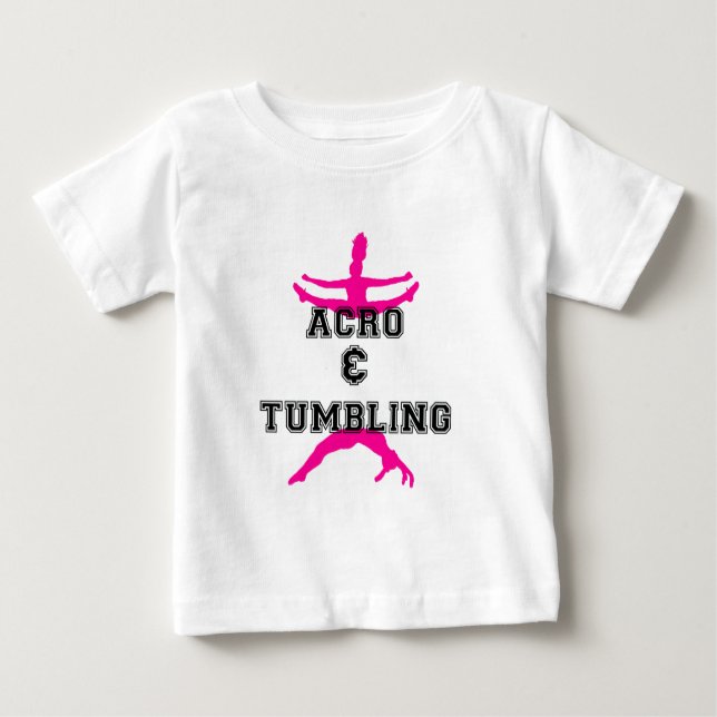 Camiseta De Bebé Acrobacias y murmullos (Anverso)