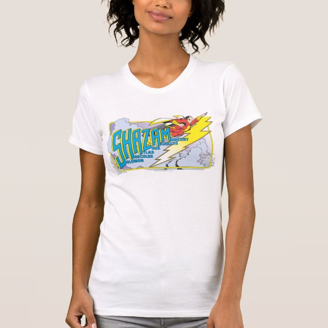 Camiseta De Bebé Acrónimo de Shazam 2 (Anverso)