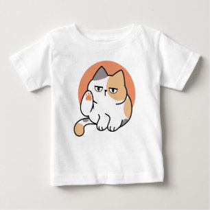 Camiseta De Bebé Actitud de Gato Perezoso – Demasiado Aburrido para