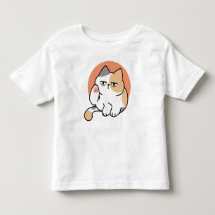 Camiseta De Bebé Actitud de Gato Perezoso – Demasiado Aburrido para