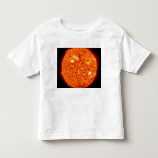 Camiseta De Bebé Actividad solar al sol 3 (Anverso)