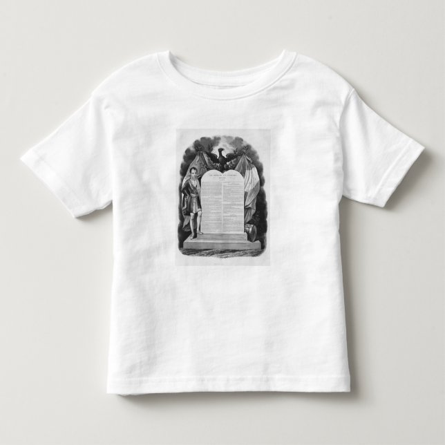 Camiseta De Bebé Acto adicional del 22 de abril de 1815 (Anverso)
