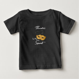 Camiseta De Bebé Actriz de teatro divertida para mujeres mastica re
