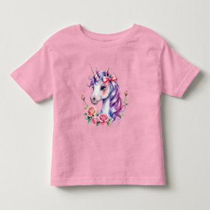Camiseta De Bebé Acuarela