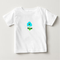 Acuarela azul verde agregar texto de tu nombre per