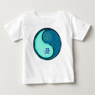 Camiseta De Bebé Acuario & Buey de Agua