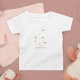 Camiseta De Bebé Acuario de oro del Rótulo Zodiaco moderno | Aire d (Subido por el creador)