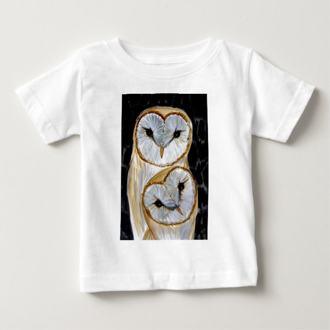 Camiseta De Bebé ad2barnowl10x15.jpg (Anverso)