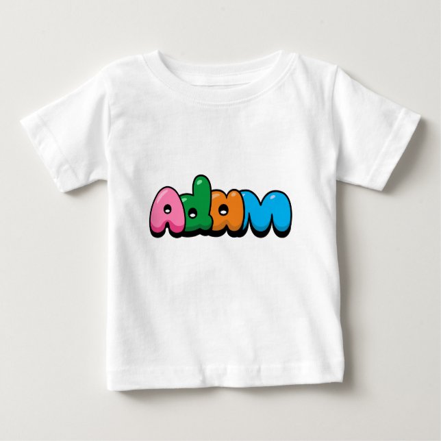 Camiseta De Bebé Adam (Anverso)