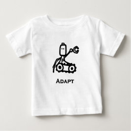 Camiseta De Bebé Adaptación de bot ingeniero