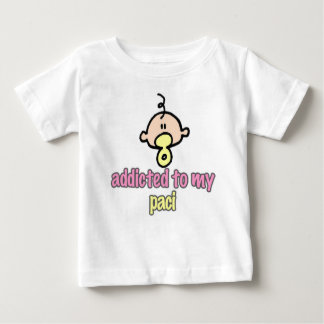 Camiseta De Bebé Adicto a mi (chica)