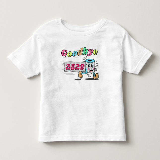 Camiseta De Bebé Adiós 2020, finalmente se acabó (Anverso)