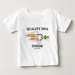 Camiseta De Bebé ADN interno de calidad (replicación del ADN)