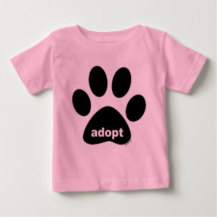 Camiseta De Bebé Adoptar