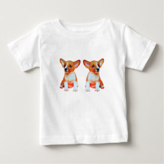 Camiseta de bebé adorable Corgi galés para niños