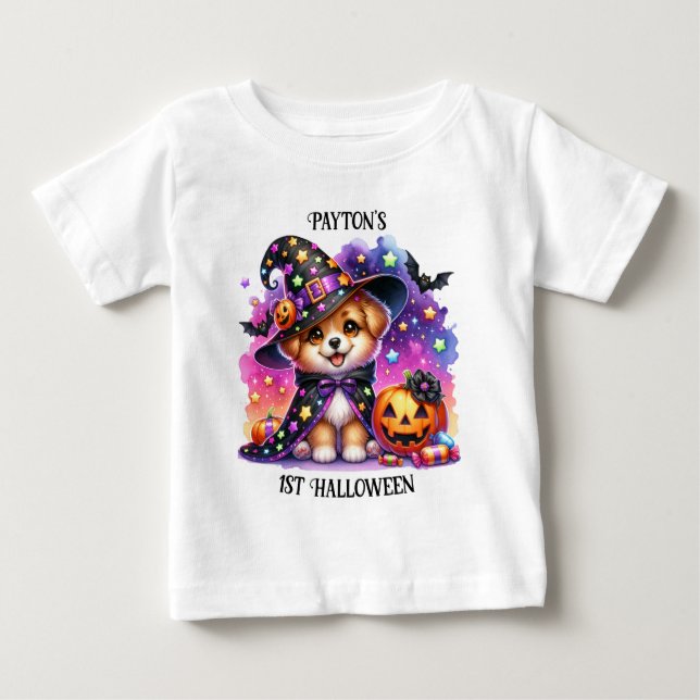 Camiseta De Bebé Adorable Cute Spooky Kids Halloween (Anverso)