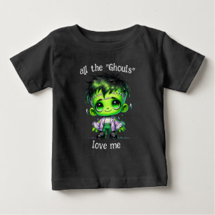 Camiseta De Bebé Adorable Cute Spooky Kids Halloween