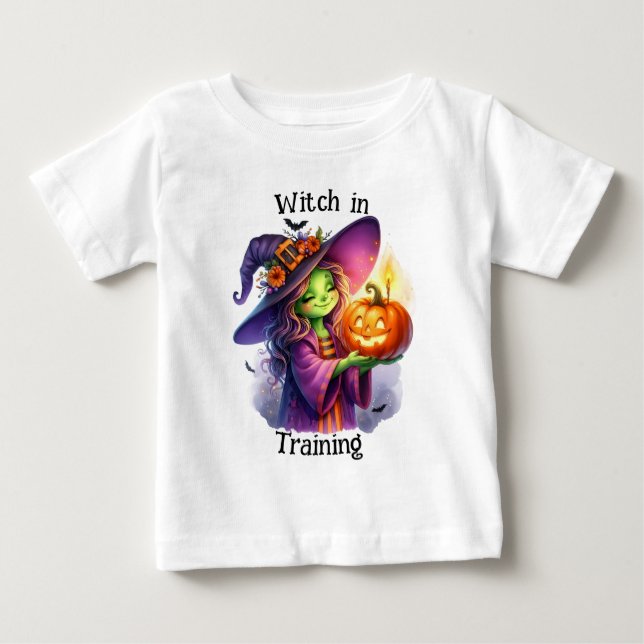 Camiseta De Bebé Adorable Cute Spooky Kids Halloween (Anverso)