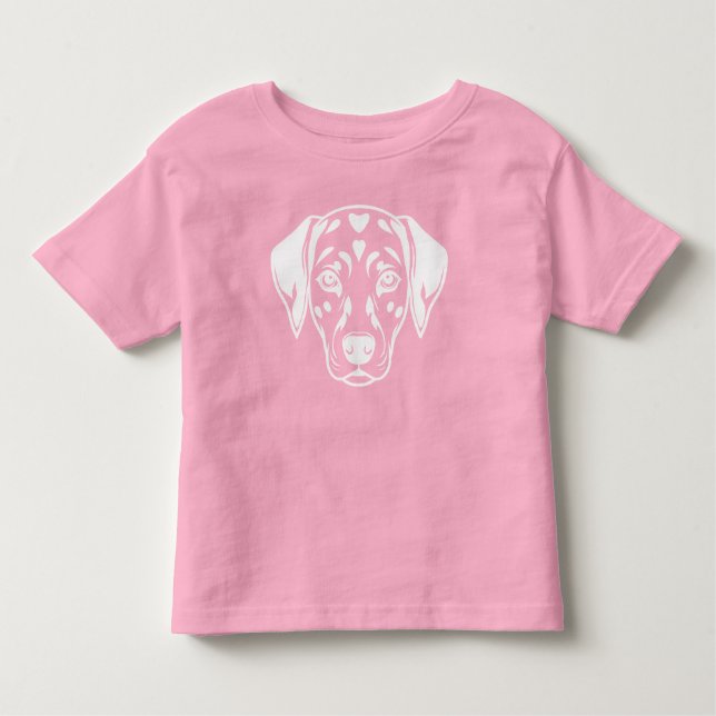 Camiseta De Bebé Adorable Dalmata (Anverso)