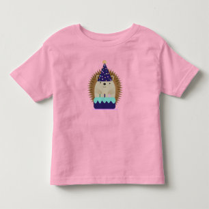 Camiseta De Bebé Adorable Fiesta Hedgehog