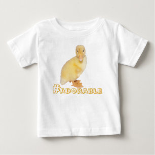 Camiseta De Bebé Adorable fotografía de endurecimiento amarillo