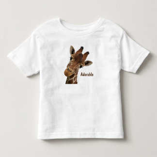 Camiseta De Bebé Adorable Giraffe