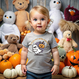 Camiseta De Bebé Adorable Halloween Ghost