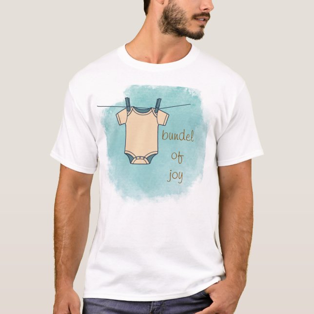 Camiseta de bebé adorable | haz de alegría (Anverso)