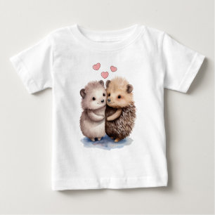 Camiseta De Bebé Adorable Hedgehog