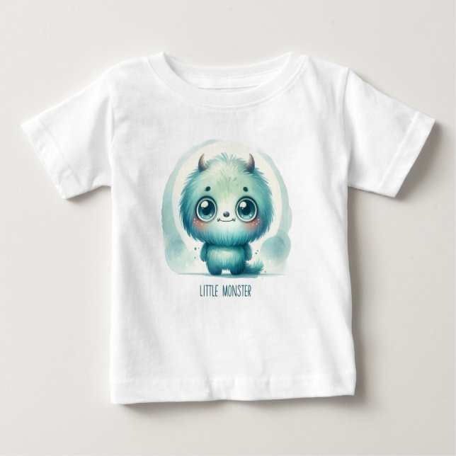 Camiseta De Bebé Adorable Monster Tee (Anverso)