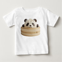 Adorable Panda Bao Bun Vaporera de Bambú