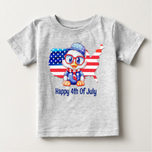 Camiseta De Bebé Adorable Patriótico
