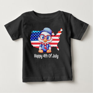 Camiseta De Bebé Adorable Patriótico