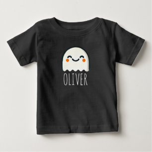 Camiseta De Bebé Adorable personalizado con temática fantasma